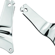 Load image into Gallery viewer, Kuryakyn Fixed Mounts For Multi-Purpose Backrest Chrome