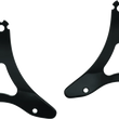 Load image into Gallery viewer, Kuryakyn Fixed Mounts Multi-Purpose Driver &amp; Passenger Backrest 14-22 Touring Models Black