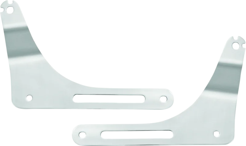 Kuryakyn Fixed Mounts Multi-Purpose Driver & Passenger Backrest 18-Up Softail Black - Main Product View