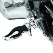 Load image into Gallery viewer, Kuryakyn Flamin Peg With Male Mount Adapter Chrome - Side View