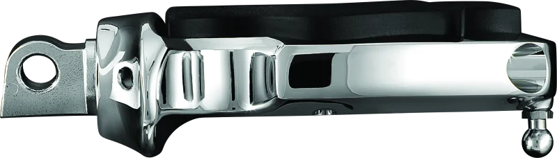 Kuryakyn Flamin Peg With Male Mount Adapter Chrome - Installation View