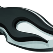 Load image into Gallery viewer, Kuryakyn Flamin Peg Without Male Mount Adapter Chrome