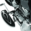 Load image into Gallery viewer, Kuryakyn Flamin Shift Peg For Harley-Davidson Chrome - Side View