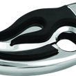Load image into Gallery viewer, Kuryakyn Flamin Switchblade With Male Mount Adapter Chrome - Main Product View