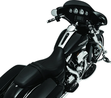 Load image into Gallery viewer, Kuryakyn Flamin Switchblade With Male Mount Adapter Chrome - Side View