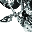 Load image into Gallery viewer, Kuryakyn Flamin Switchblade With Male Mount Adapter Chrome - Additional View 6