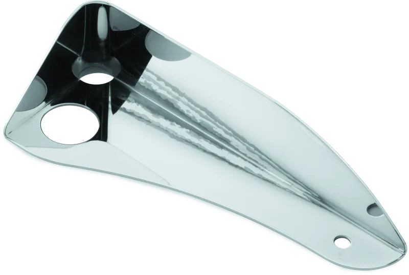 Kuryakyn Floorboard Exhaust Boot Guard Chrome - Main Product View