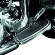 Load image into Gallery viewer, Kuryakyn Floorboard Exhaust Boot Guard Chrome - Side View