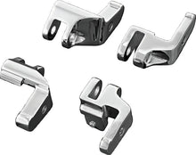 Load image into Gallery viewer, Kuryakyn Floorboard Relocator Brackets 97-16 Touring Chrome - Main Product View