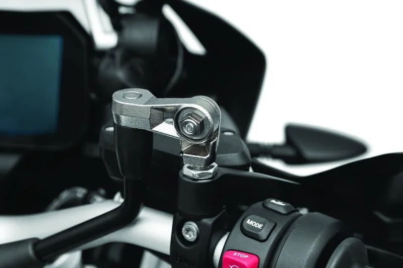 Kuryakyn Folding Mir Ext M10X 1.5 fits BMW - Side View