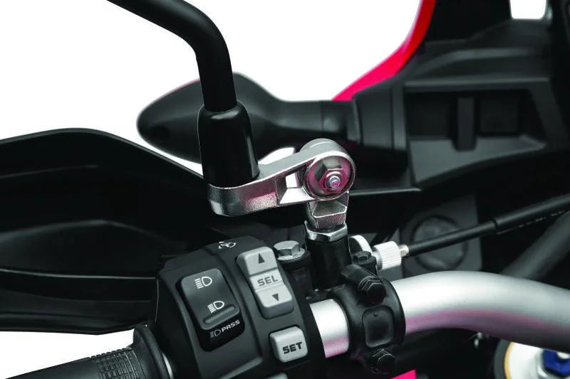 Kuryakyn Folding Mir Ext fits Honda / Indian / Kawasaki / Suzuki - Side View