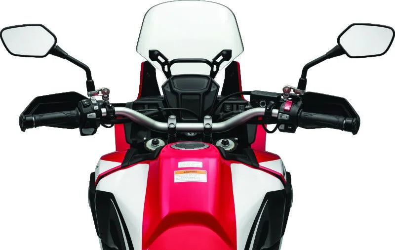 Kuryakyn Folding Mir Ext fits Honda / Indian / Kawasaki / Suzuki - Installation View