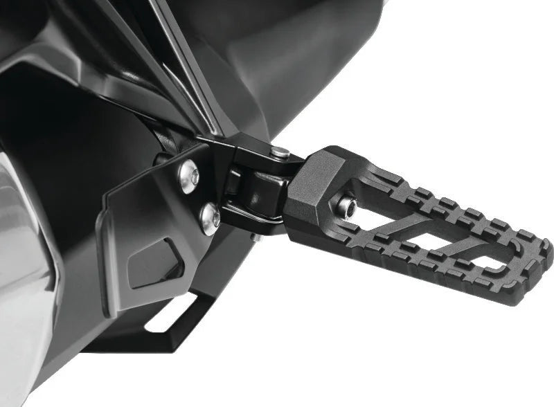 Kuryakyn Footpeg Adpt Rear S Bk Af Twin - Side View