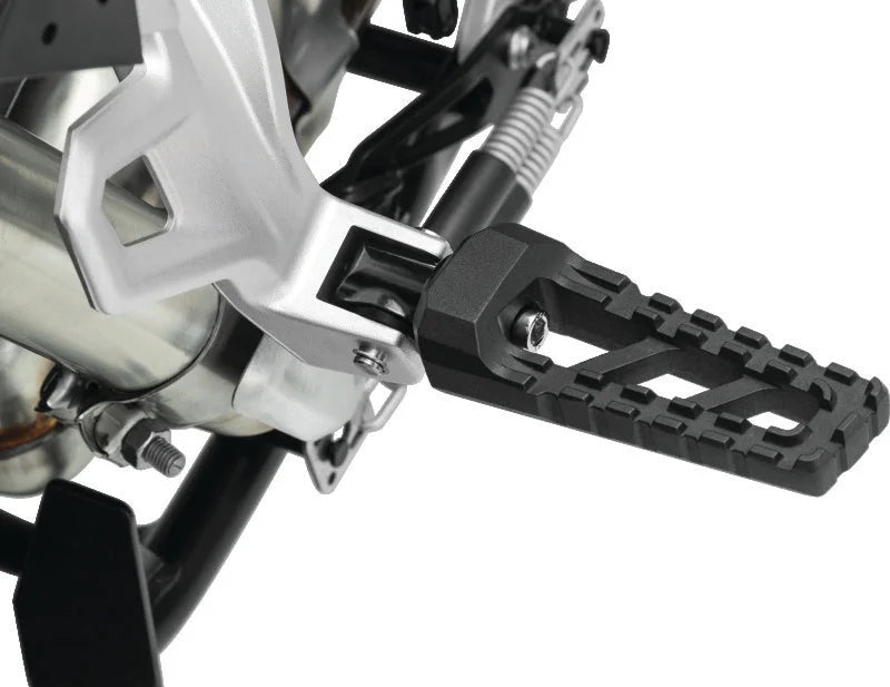Kuryakyn Footpeg Adpt Rear Sat Blk Bmw - Side View