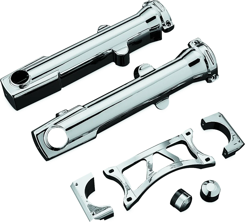 Kuryakyn Fork Skins For 04-Up XL Chrome - Main Product View