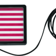 Load image into Gallery viewer, Kuryakyn Freedom Flag LED 4in X 6in Black - Main Product View