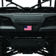 Load image into Gallery viewer, Kuryakyn Freedom Flag LED 4in X 6in Black - Back View