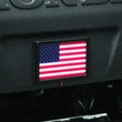 Load image into Gallery viewer, Kuryakyn Freedom Flag LED 4in X 6in Black - Installation View