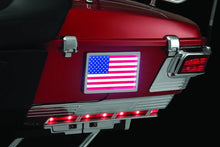 Load image into Gallery viewer, Kuryakyn Freedom Flag LED 4in X 6in Chrome - Side View