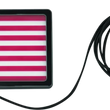 Load image into Gallery viewer, Kuryakyn Freedom Flag LED 4in X 6in Black - Main Product View