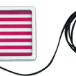 Load image into Gallery viewer, Kuryakyn Freedom Flag LED 4in X 6in Chrome - Main Product View