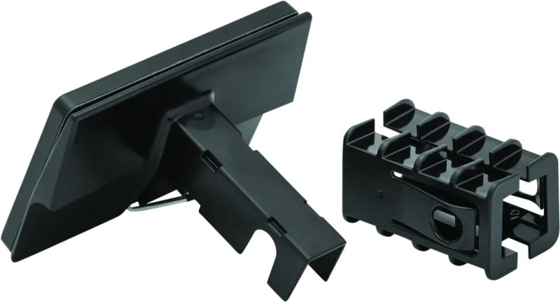 Kuryakyn Freedom Flag LED Hitch Cover Black - Side View