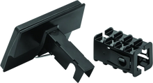 Load image into Gallery viewer, Kuryakyn Freedom Flag LED Hitch Cover Black - Side View