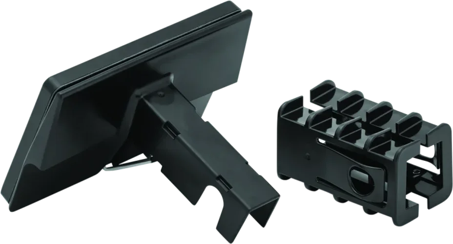 Kuryakyn Freedom Flag LED Hitch Cover Black - Side View