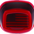 Load image into Gallery viewer, Kuryakyn Freedom Taillight Red Lens Without License Light