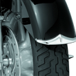 Load image into Gallery viewer, Kuryakyn Front Fender Accent Leading Edge Chrome - Side View