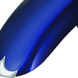 Load image into Gallery viewer, Kuryakyn Front Fender Tip Chrome - Side View