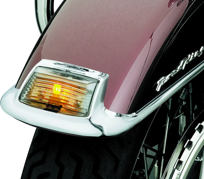 Kuryakyn Front Smoke Fender Tip Lens With LED