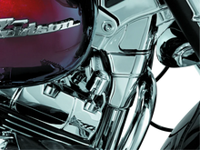 Load image into Gallery viewer, Kuryakyn Front Upper Stabilizer Link Cover - Side View