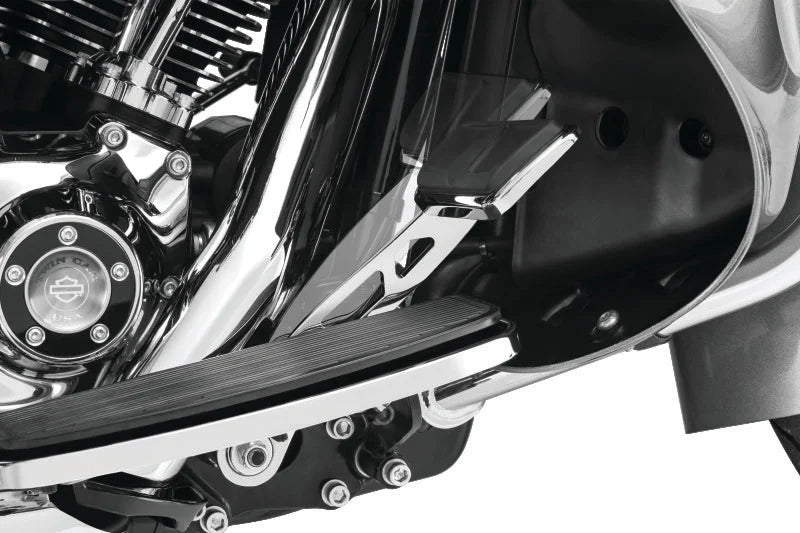 Kuryakyn Girder Brake Pedal With Lowers Chrome - Back View