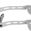 Load image into Gallery viewer, Kuryakyn Girder Extended Brake Pedal Without Fairing Lowers Chrome - Side View