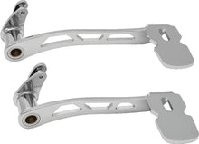 Load image into Gallery viewer, Kuryakyn Girder Extended Brake Pedal Without Fairing Lowers Chrome - Side View