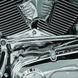 Load image into Gallery viewer, Kuryakyn Girder Shift Linkage Chrome - Detail View