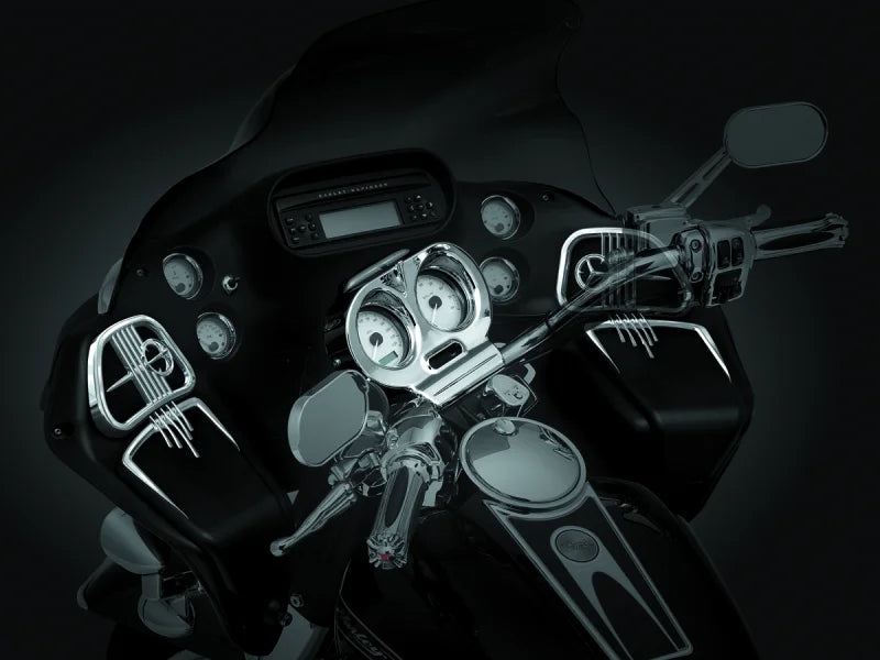 Kuryakyn Glove Box Accents For Road Glide Chrome - Side View