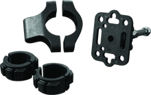 Load image into Gallery viewer, Kuryakyn Handlebar Accessory Mount Standard 7/8 to 1-1/4in Bar Black - Main Product View