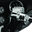 Load image into Gallery viewer, Kuryakyn Handlebar Control Dress Up Kit Chrome - Main Product View
