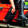 Load image into Gallery viewer, Kuryakyn Harley-Davidson Touring Saddlebag Guard Pouches - Side View