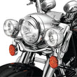 Load image into Gallery viewer, Kuryakyn Headlight Visor 7in Headlight - Side View