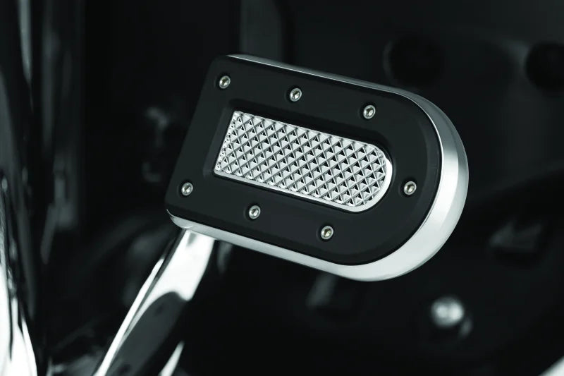 Kuryakyn Heavy Industry Brake Pedal 80-Up FL Models Chrome - Detail View