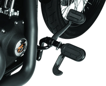 Load image into Gallery viewer, Kuryakyn Heavy Industry Brake Pedal Satin Black - Detail View