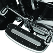 Load image into Gallery viewer, Kuryakyn Heavy Industry Driver Floorboards Chrome - Side View