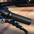 Load image into Gallery viewer, Kuryakyn Heavy Industry Grips Dual Cable Black - Detail View