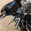 Load image into Gallery viewer, Kuryakyn Heavy Industry Grips Throttle-By-Wire Chrome - Side View