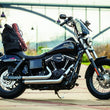Load image into Gallery viewer, Kuryakyn Heavy Industry Mirrors Black - Side View