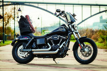 Load image into Gallery viewer, Kuryakyn Heavy Industry Mirrors Black - Side View