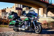 Load image into Gallery viewer, Kuryakyn Heavy Industry Mirrors Chrome - Side View